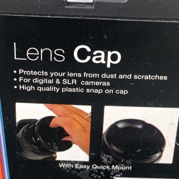 Vivitar Series 1 Lens Cap 62mm Black Snap on For Digital & SLR Cameras - Picture 5 of 9